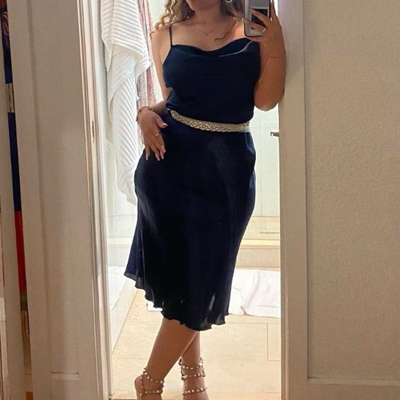 Small navy bebe dress💙 - Picture 2 of 6